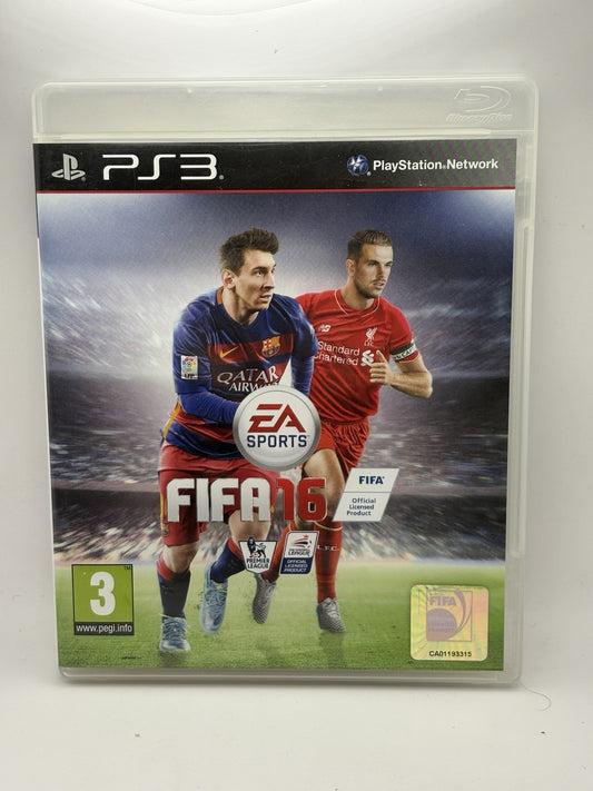 FIFA 16 PS3 PAL Complete Tested Sony PlayStation 3 Football Game