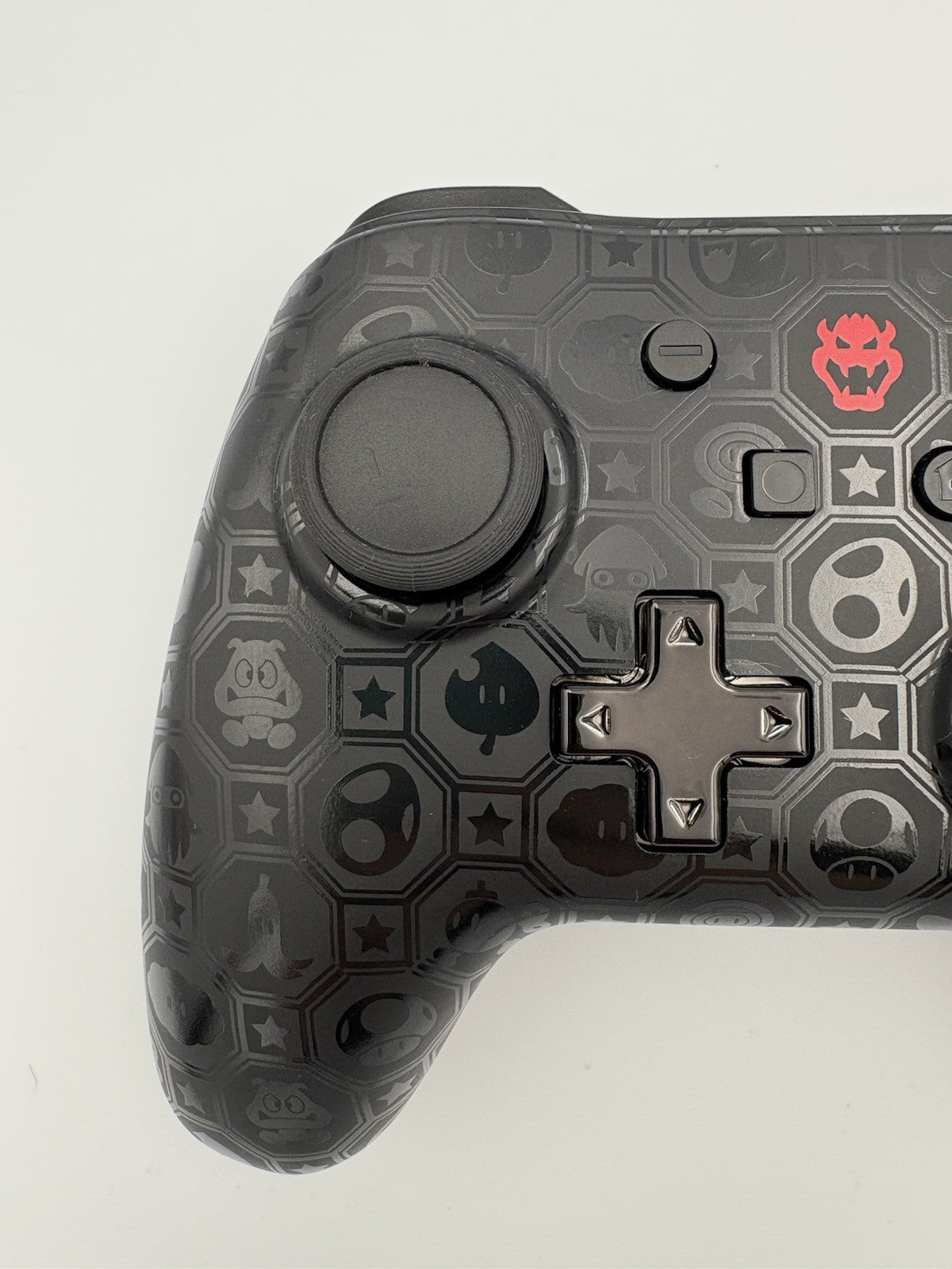 PowerA Nintendo Switch Licensed Wired Controller - Shadow Bowser - Black/Red