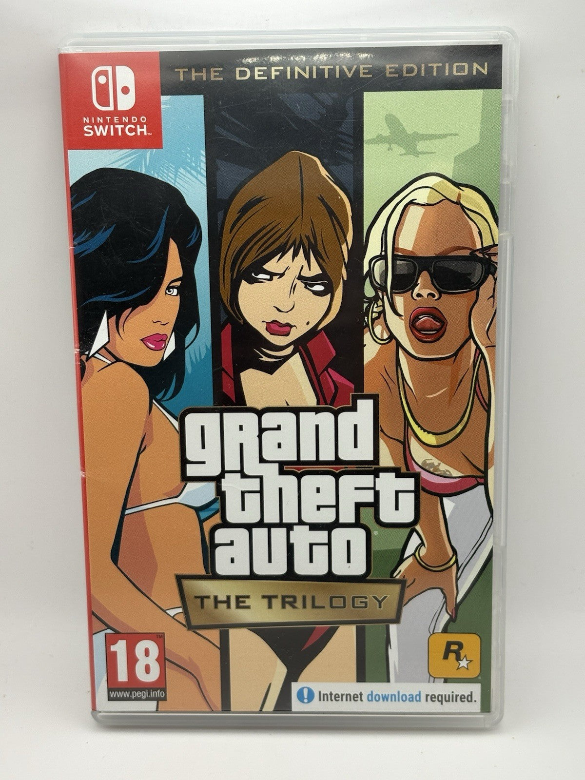 Grand Theft Auto The Trilogy Nintendo Switch — Case Only NO GAME