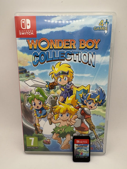 Wonder Boy Collection Switch Video Game Original European Mint Condition Gaming
