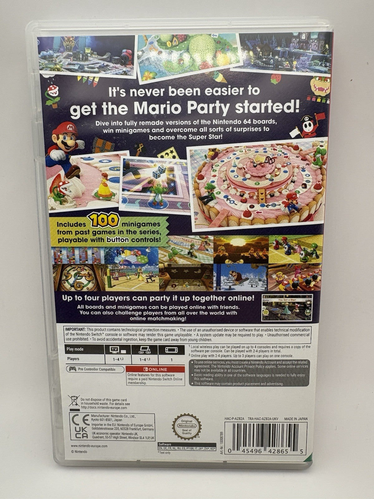 Mario Party Superstars (Nintendo Switch, 2021)