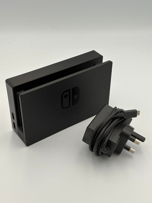 Official Nintendo Switch TV Dock Set Docking Station & Charger AC Adapter