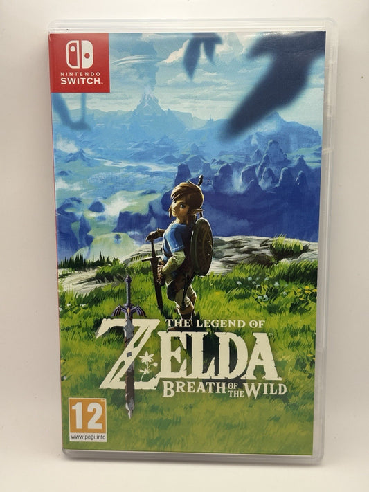 The Legend of Zelda: Breath of The Wild Nintendo Switch Case Only No Game