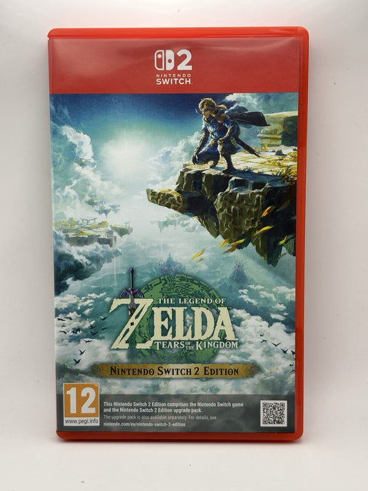 CASE ONLY – No Game – Zelda Tears of the Kingdom (Nintendo Switch 2) – PAL