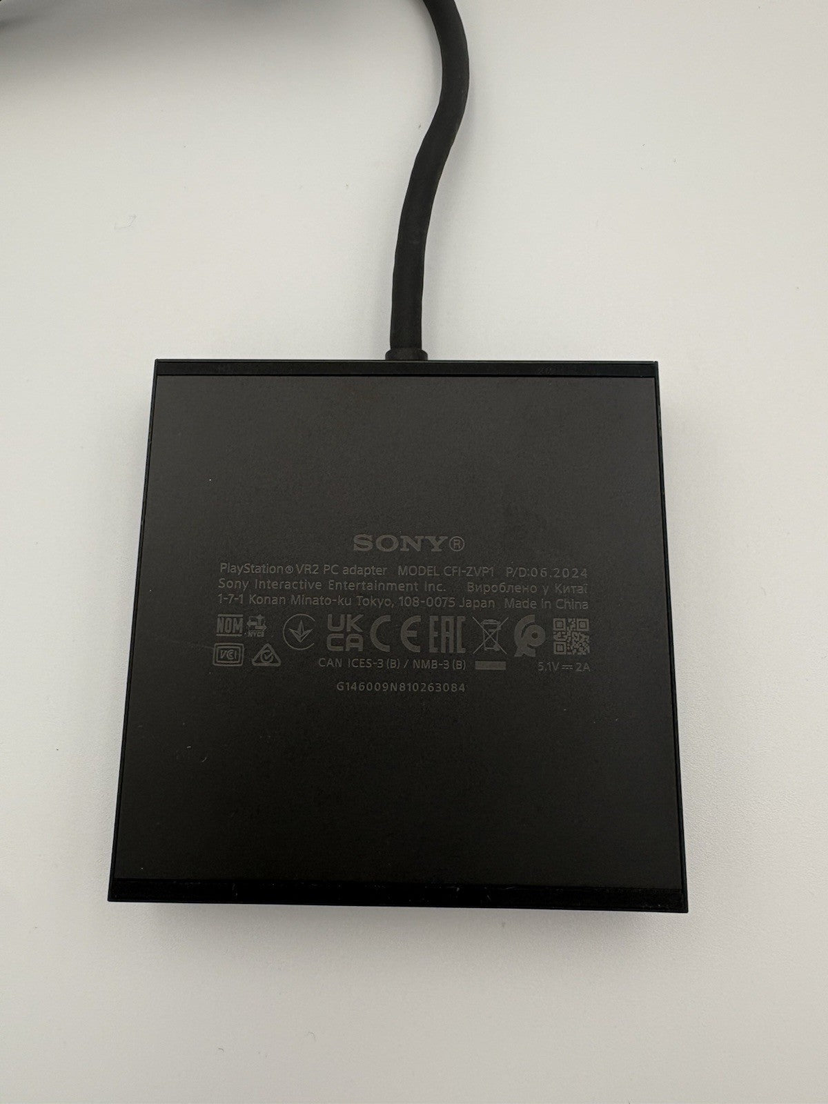 Sony PlayStation VR2 PC adapter PS PSVR2 adaptor with power cable for PS5