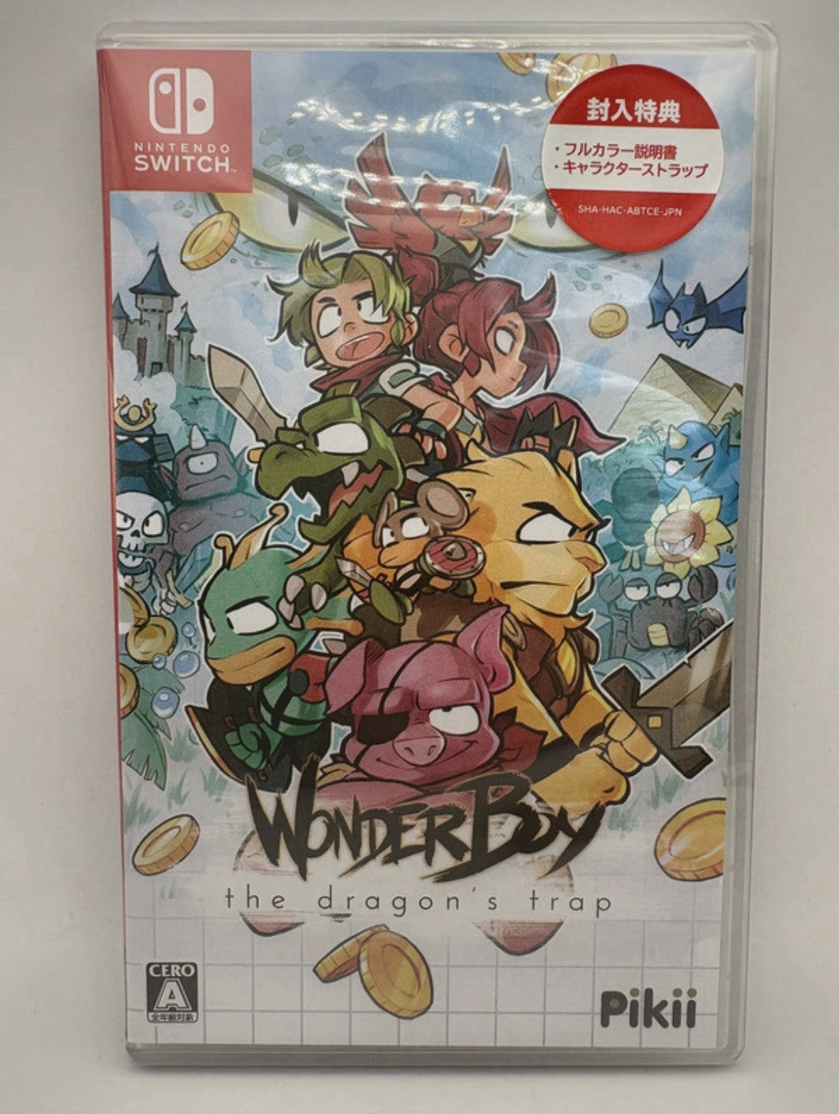 Wonder Boy The Dragon's Trap - Nintendo Switch - New and Sealed