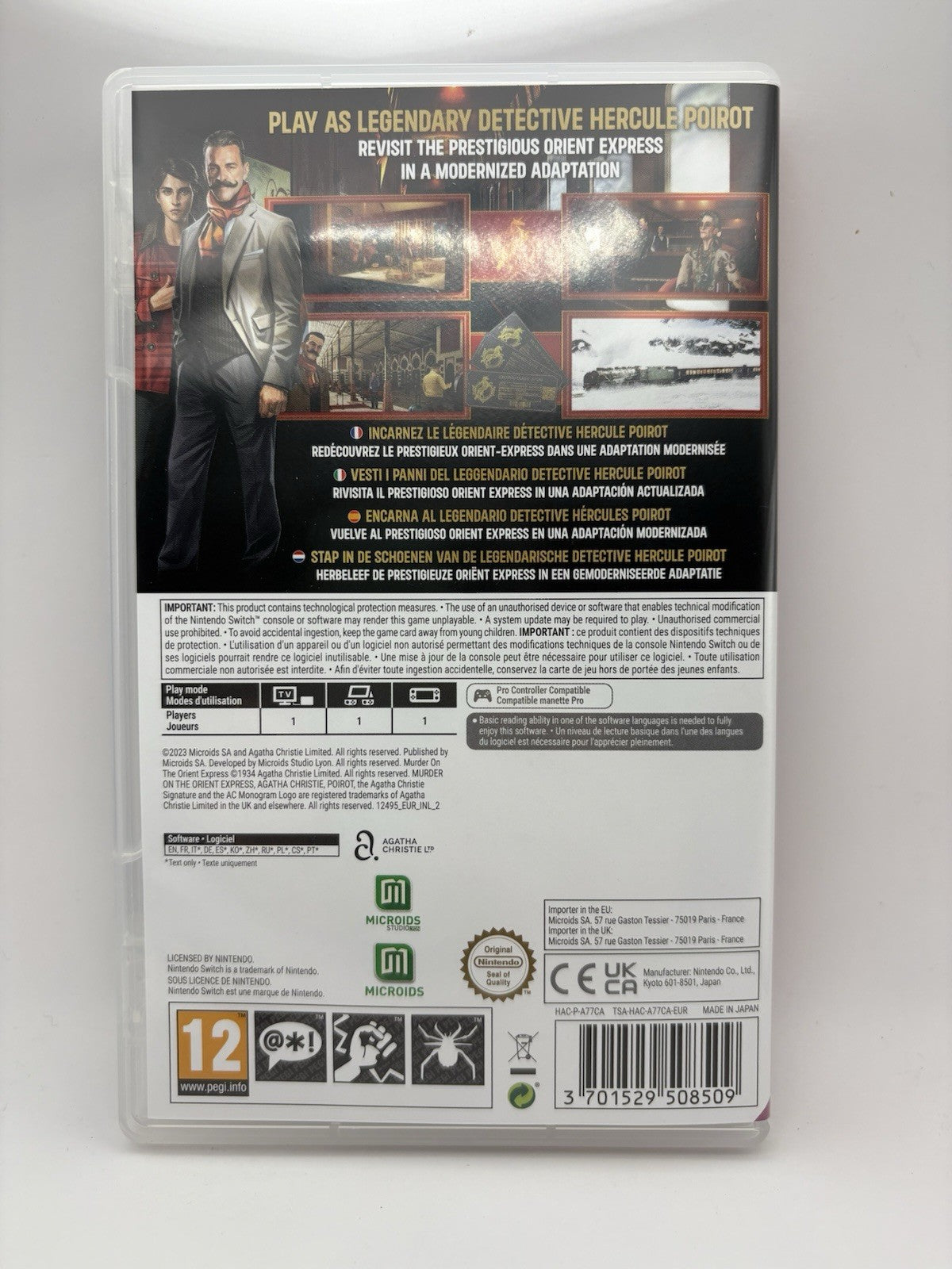 Agatha Christie: Murder On the Orient Express Deluxe Edition for Nintendo Switch