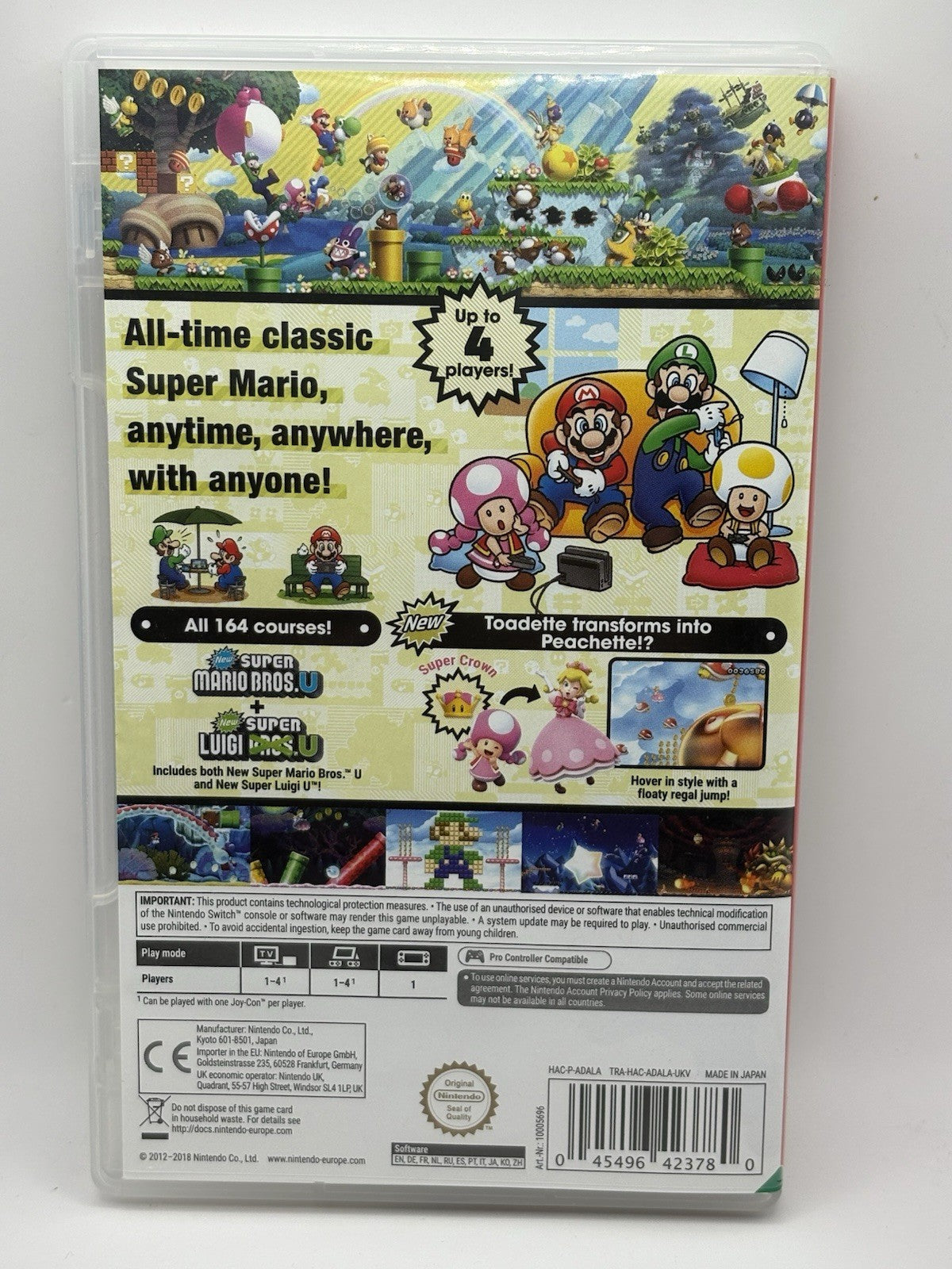 New Super Mario Bros Deluxe U  -  Nintendo Switch