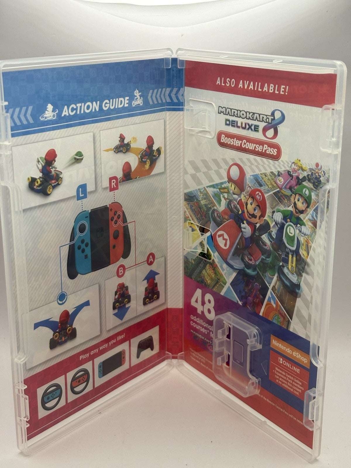 Case Only No Game - Mario Kart 8 Deluxe (Nintendo Switch, 2017)