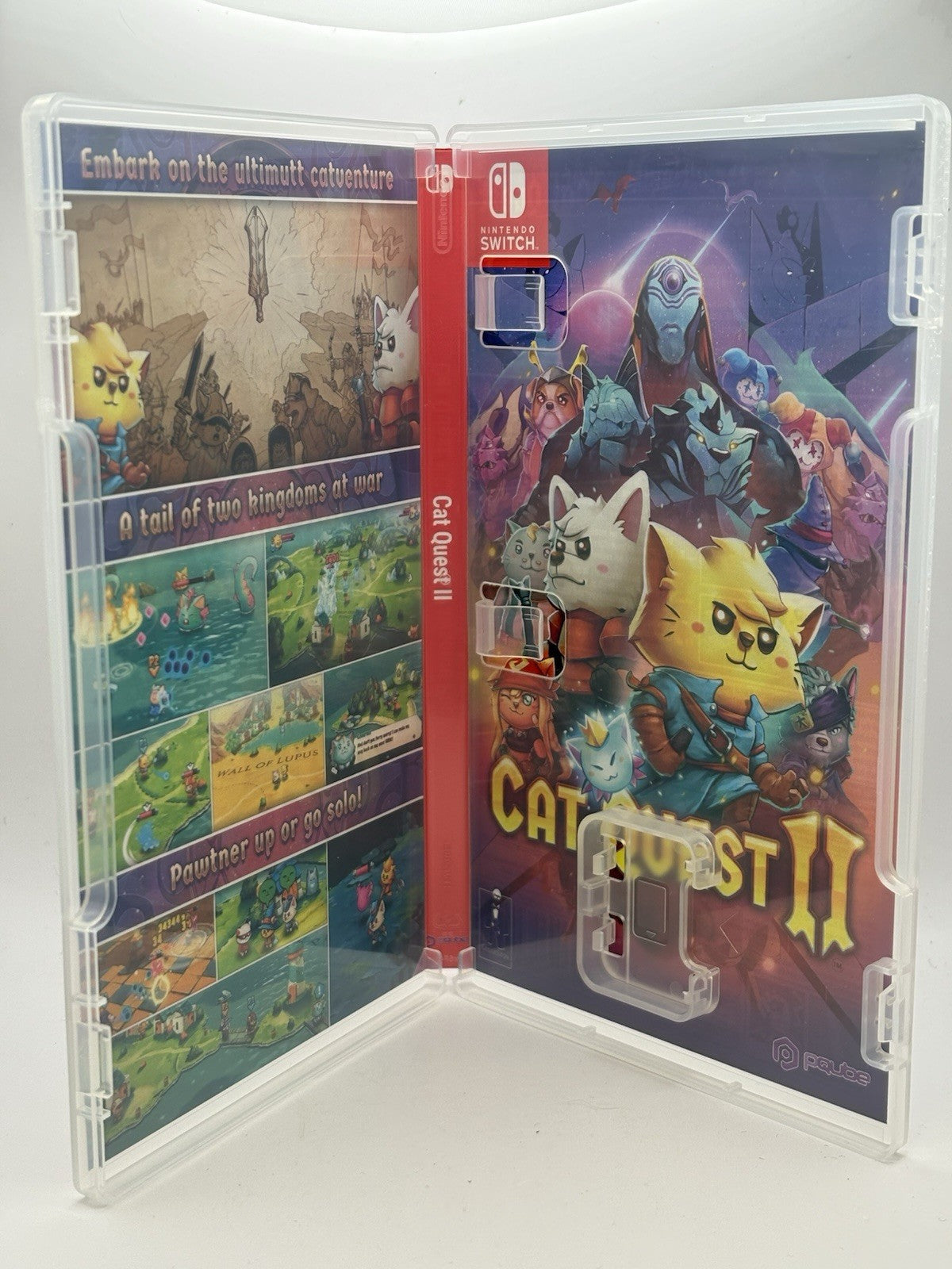 Cat Quest + Cat Quest II 2 Pawsome Pack Nintendo Switch Case Only No Game