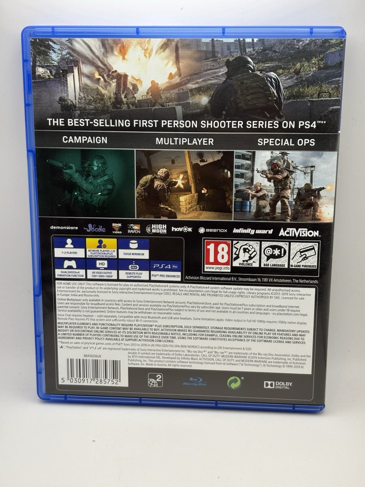 Call of Duty: Modern Warfare, PlayStation 4 PS4 Video Game