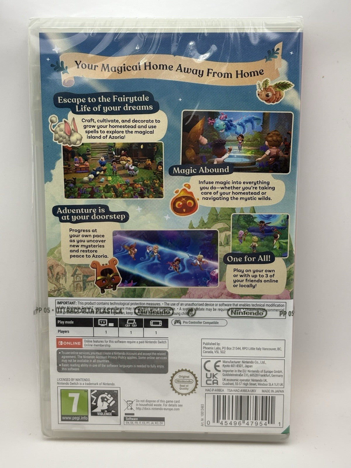 Fae Farm Nintendo Switch Game - Brand New Sealed