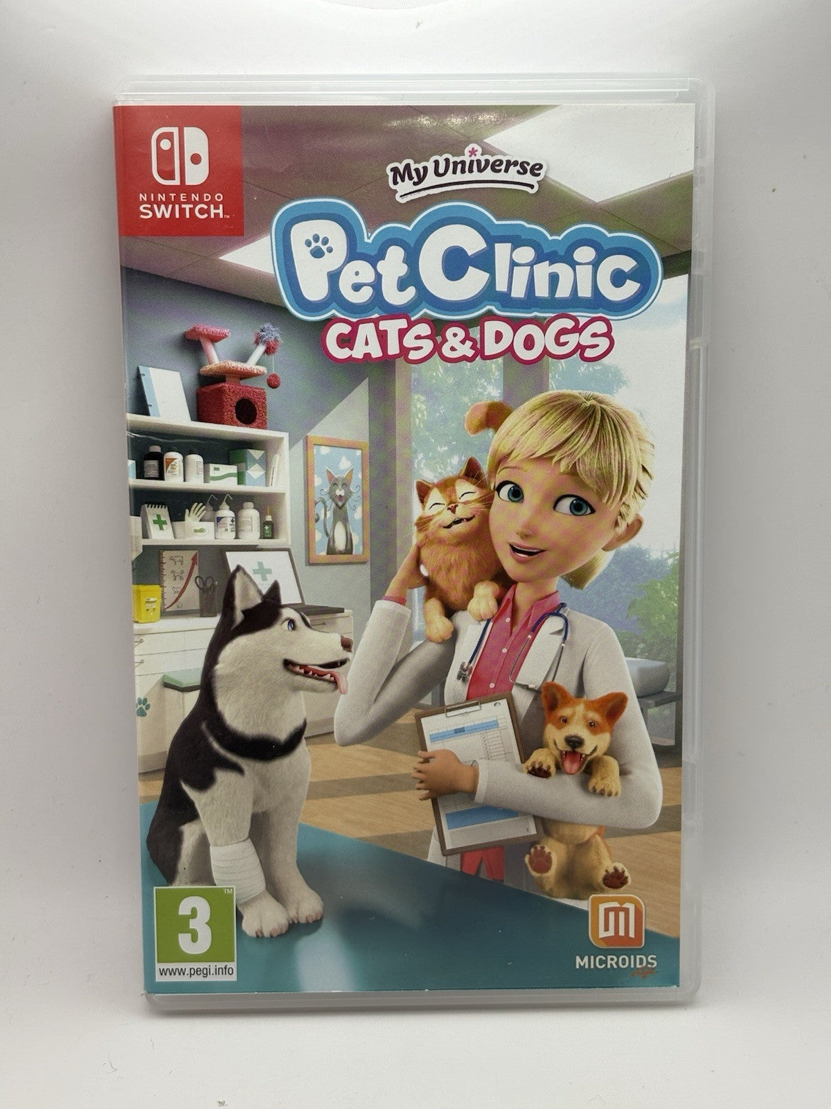 Case Only No Game My Universe Pet Clinic Cats & Dogs Nintendo Switch