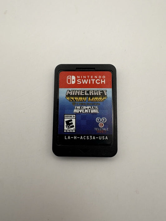 Minecraft: Story Mode - The Complete Adventure (Nintendo Switch, 2017)