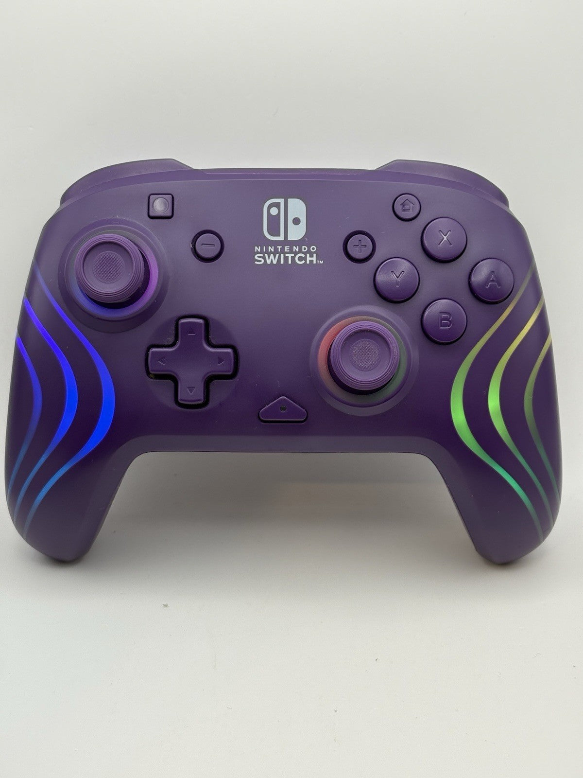 PDP Afterglow Wave Wireless Controller – Nintendo Switch – RGB Lighting – Boxed