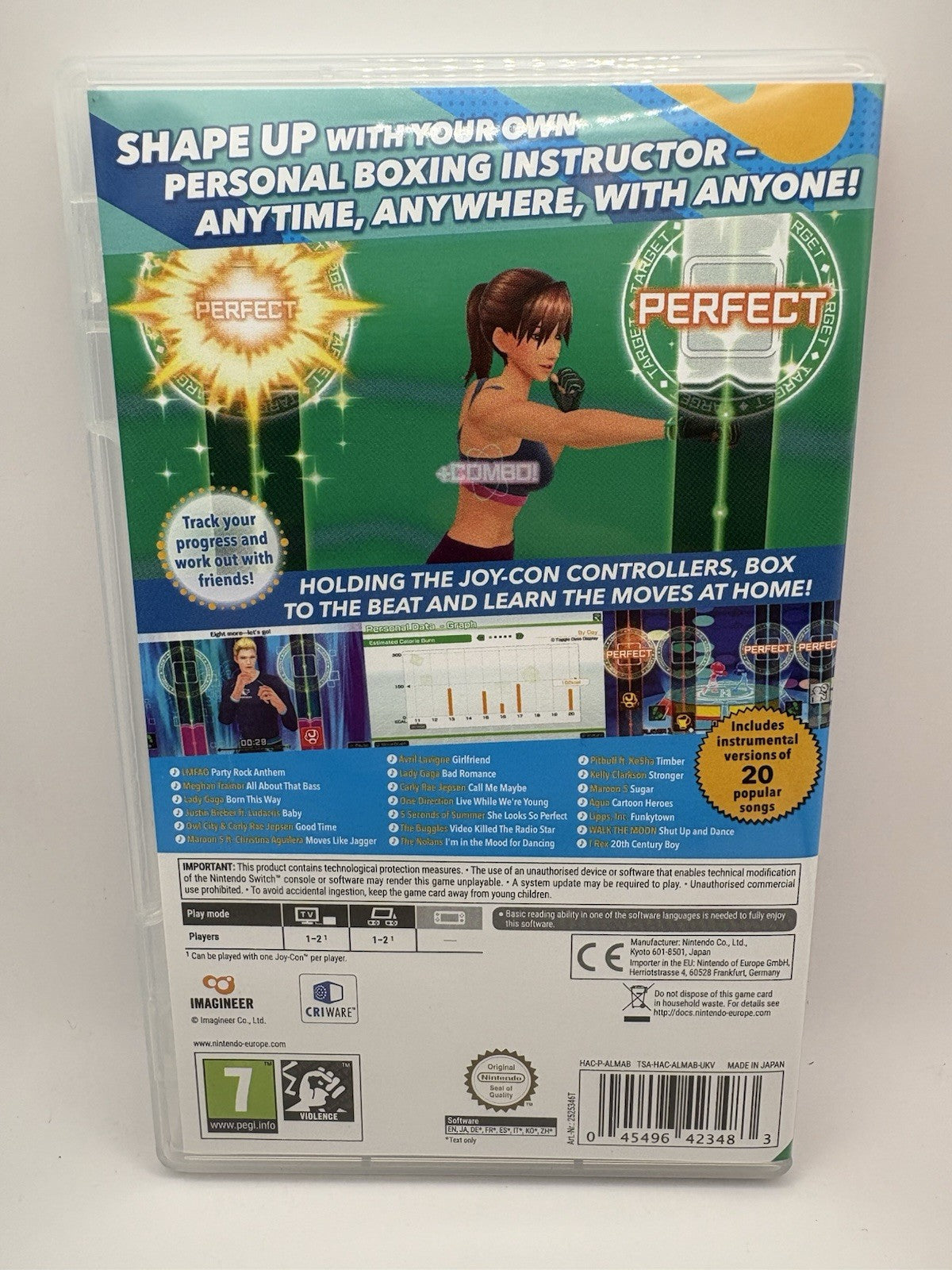 Fitness Boxing Standard Edition (Switch, 2018)