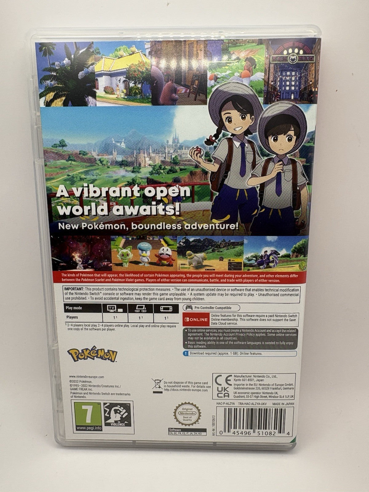 Pokémon Scarlet and Pokémon Violet Dual Pack SteelBook Edit Nintendo Switch Game