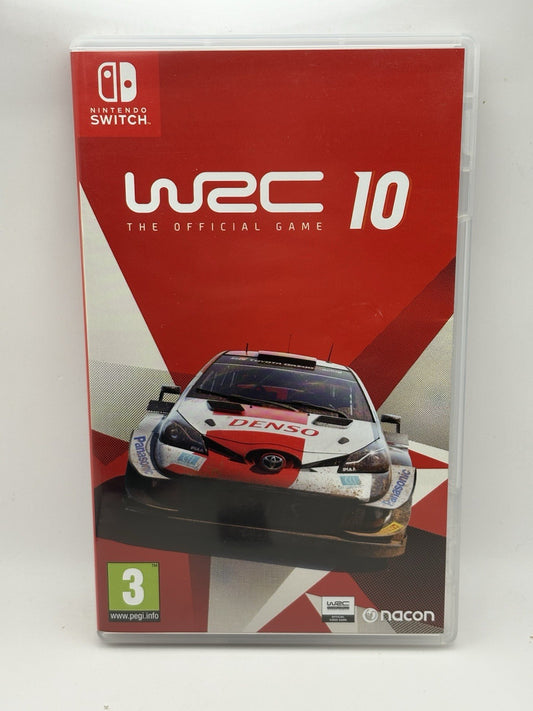 CASE ONLY – No Game – WRC 10 (Switch) – PAL – VG