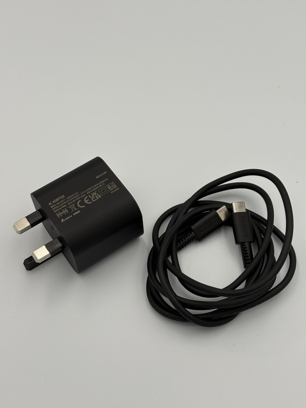 Nintendo Switch 2 AC Adapter & USB-C Charging Cable Official, UK Plug UK Seller