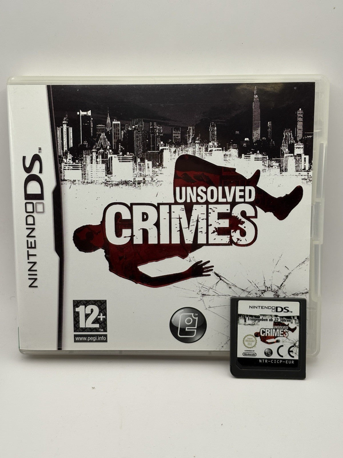 Unsolved Crimes Nintendo Ds Video Game Complete With Manuals Tested