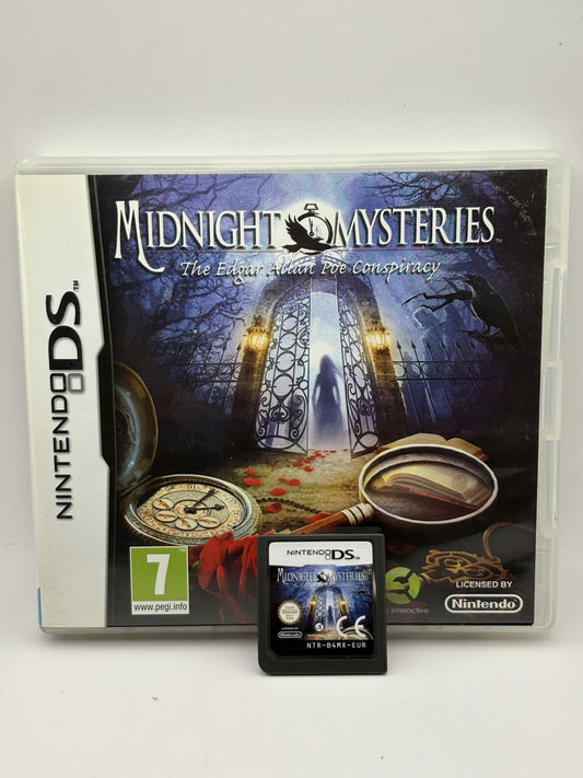 Midnight Mysteries: The Edgar Allan Poe Conspiracy (Nintendo DS 2013) Video Game