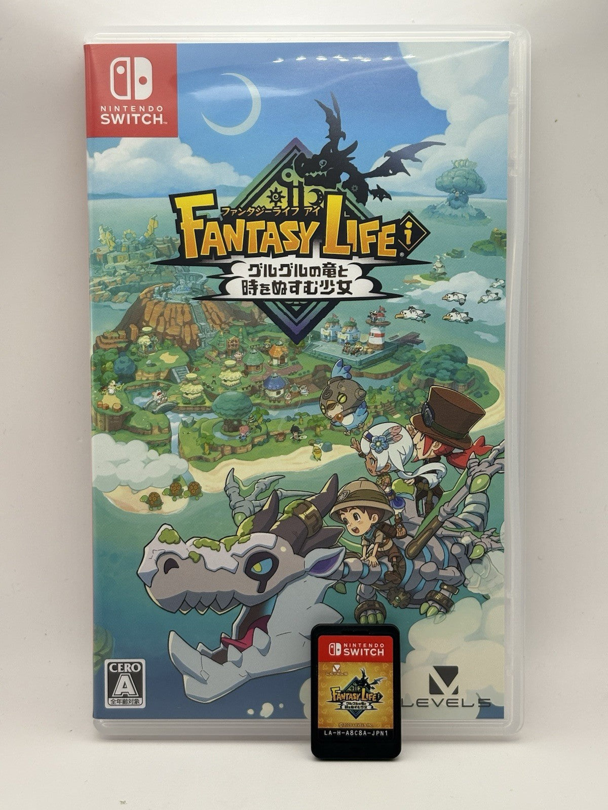 Fantasy Life i The Girl Who Steals Time Nintendo Switch Dragon RPG Japan Import