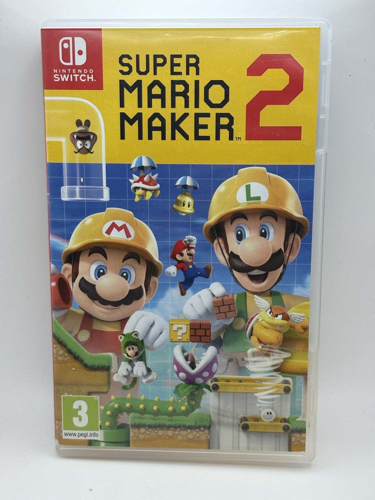 Super Mario Maker 2 (Nintendo Switch, 2019) - Case Only No Game