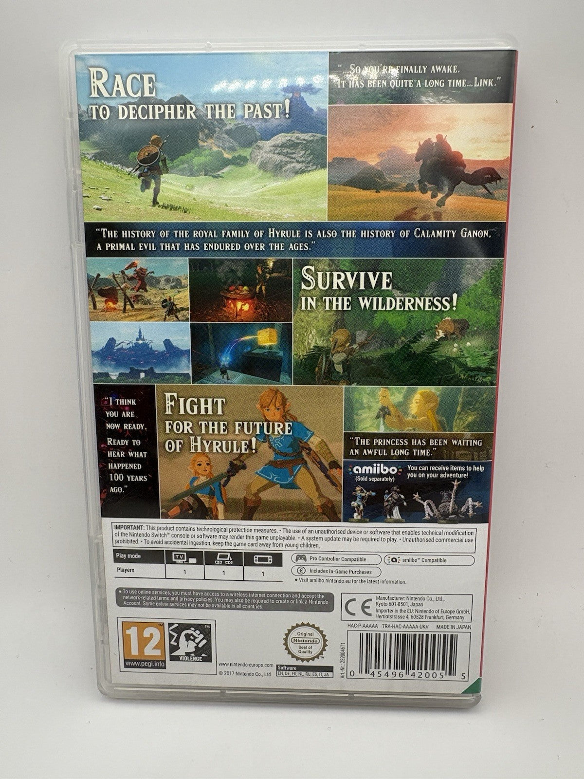 The Legend of Zelda Breath of The Wild (Nintendo Switch, 2017)