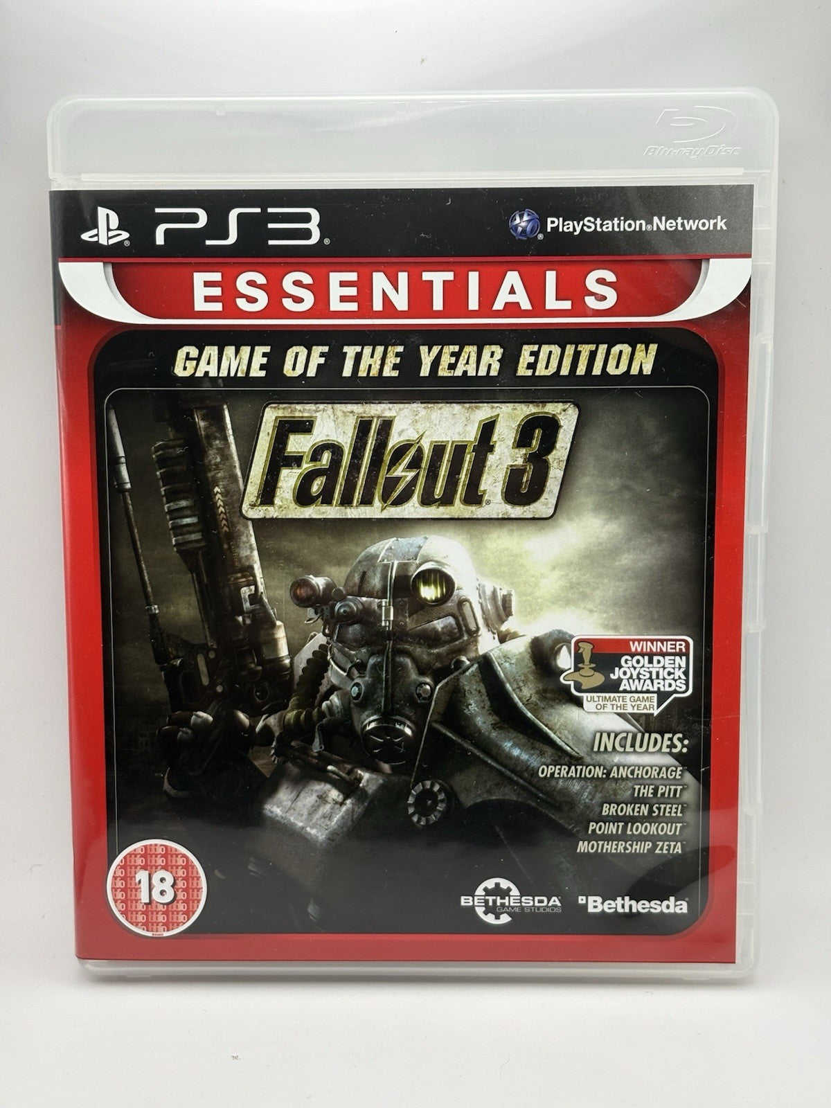 Fallout 3 - Game Of The Year Edition For Sony PlayStation 3 PS3 Complete 