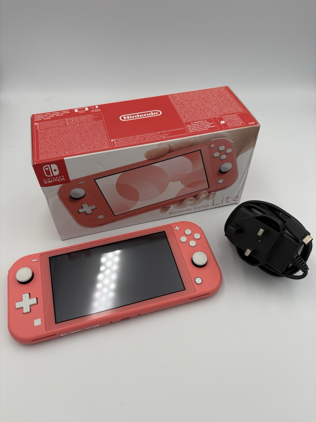 Nintendo Switch Lite 32GB Handheld Console - Coral