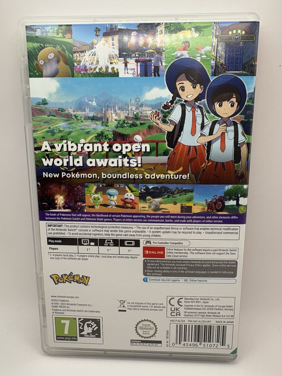 Pokémon Scarlet and Pokémon Violet Dual Pack SteelBook Edit Nintendo Switch Game