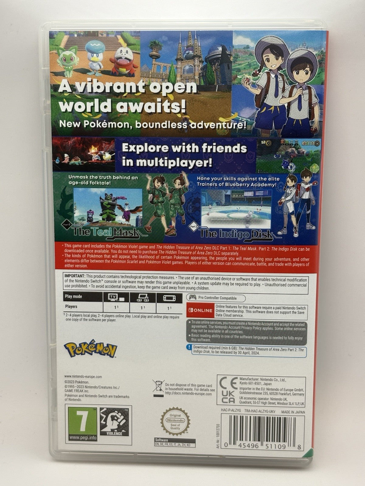 Pokemon Violet & The Hidden Treasure of Area Zero | Nintendo Switch