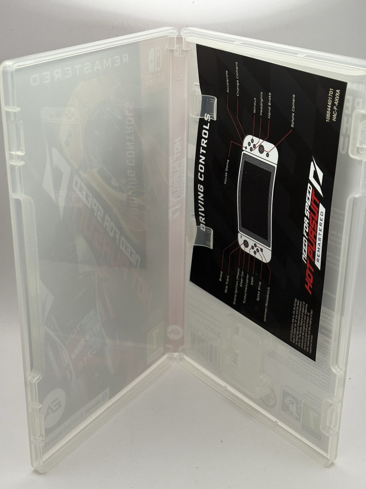 CASE ONLY – No Game – Need for Speed Hot Pursuit Remastered (Switch) – PAL