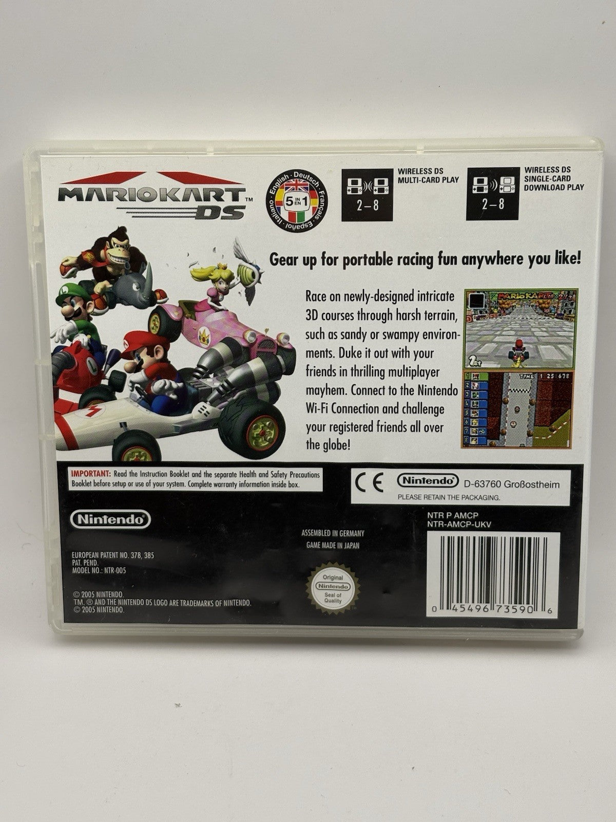 Mario Kart DS ( Nintendo DS, 2005) - CIB Complete with Manual