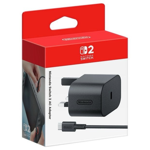 Nintendo Switch 2 AC Adapter (Nintendo Switch 2) Black Charger Power Supply