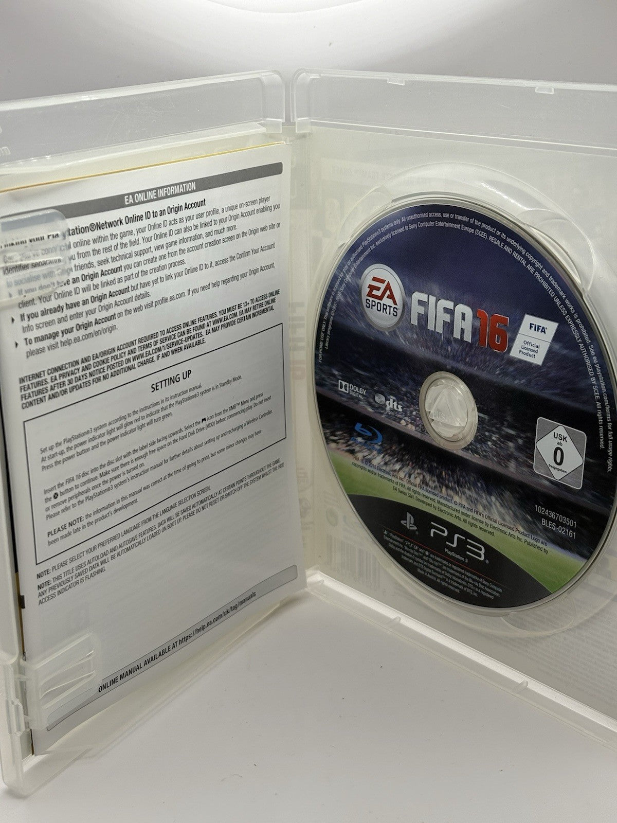 FIFA 16 PS3 PAL Complete Tested Sony PlayStation 3 Football Game