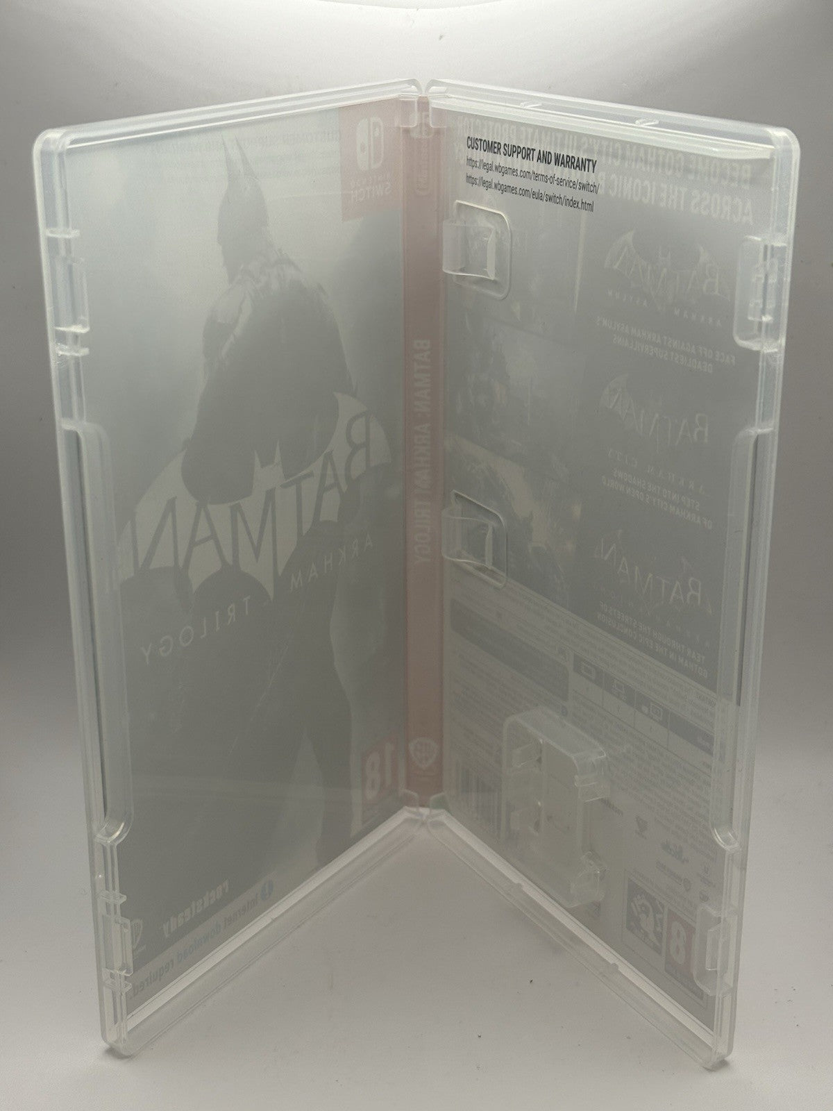 Batman Arkham Trilogy Nintendo Switch Case Only No Game