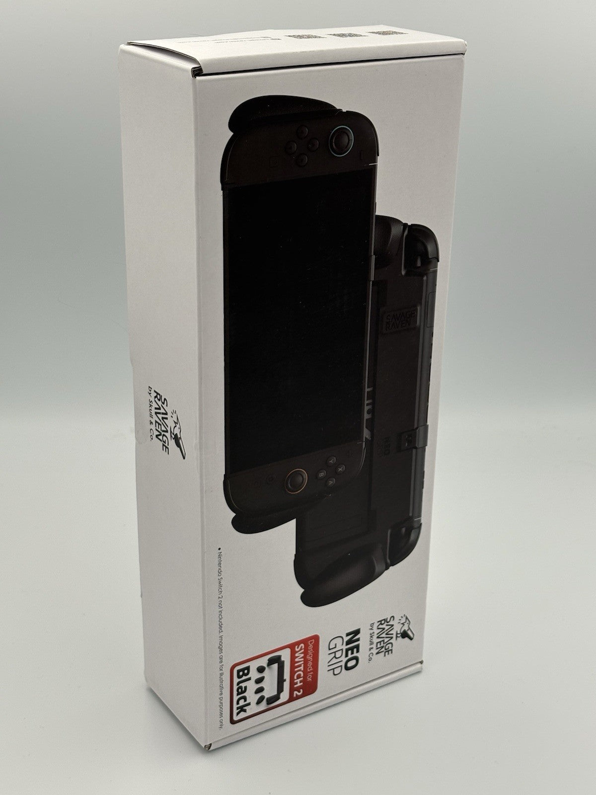 Savage Raven by Skull Co. NeoGrip Black for Nintendo Switch 2
