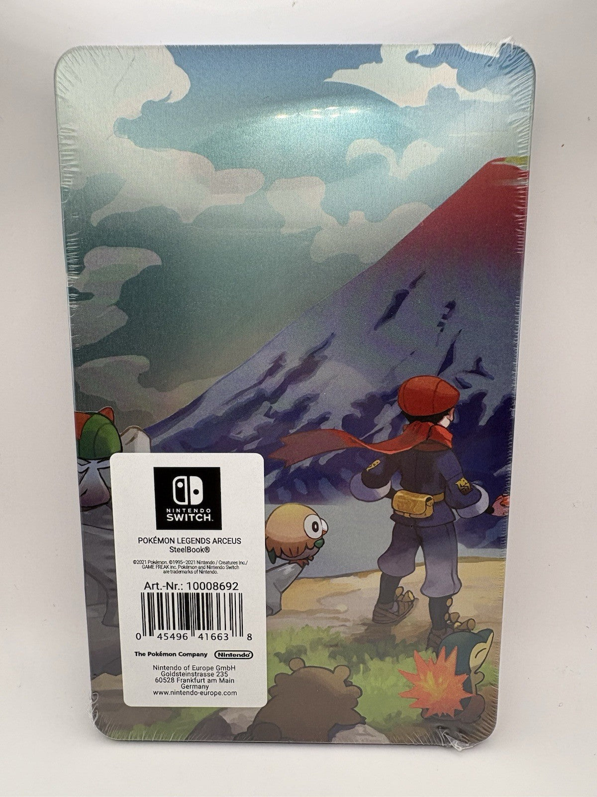 Pokémon Legends Arceus Steelbook Nintendo Switch (no Game)