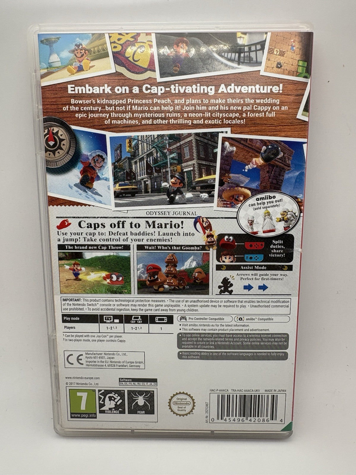 Super Mario Odyssey Nintendo Switch