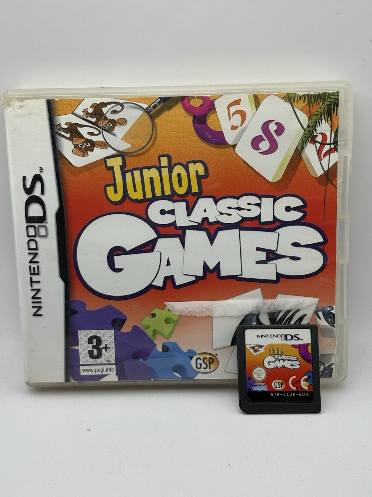 Junior Classic Games - Nintendo DS, Boxed with Manual