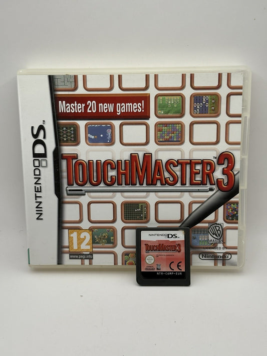 TouchMaster 3 - Nintendo DS Puzzle Game - Good Condition 