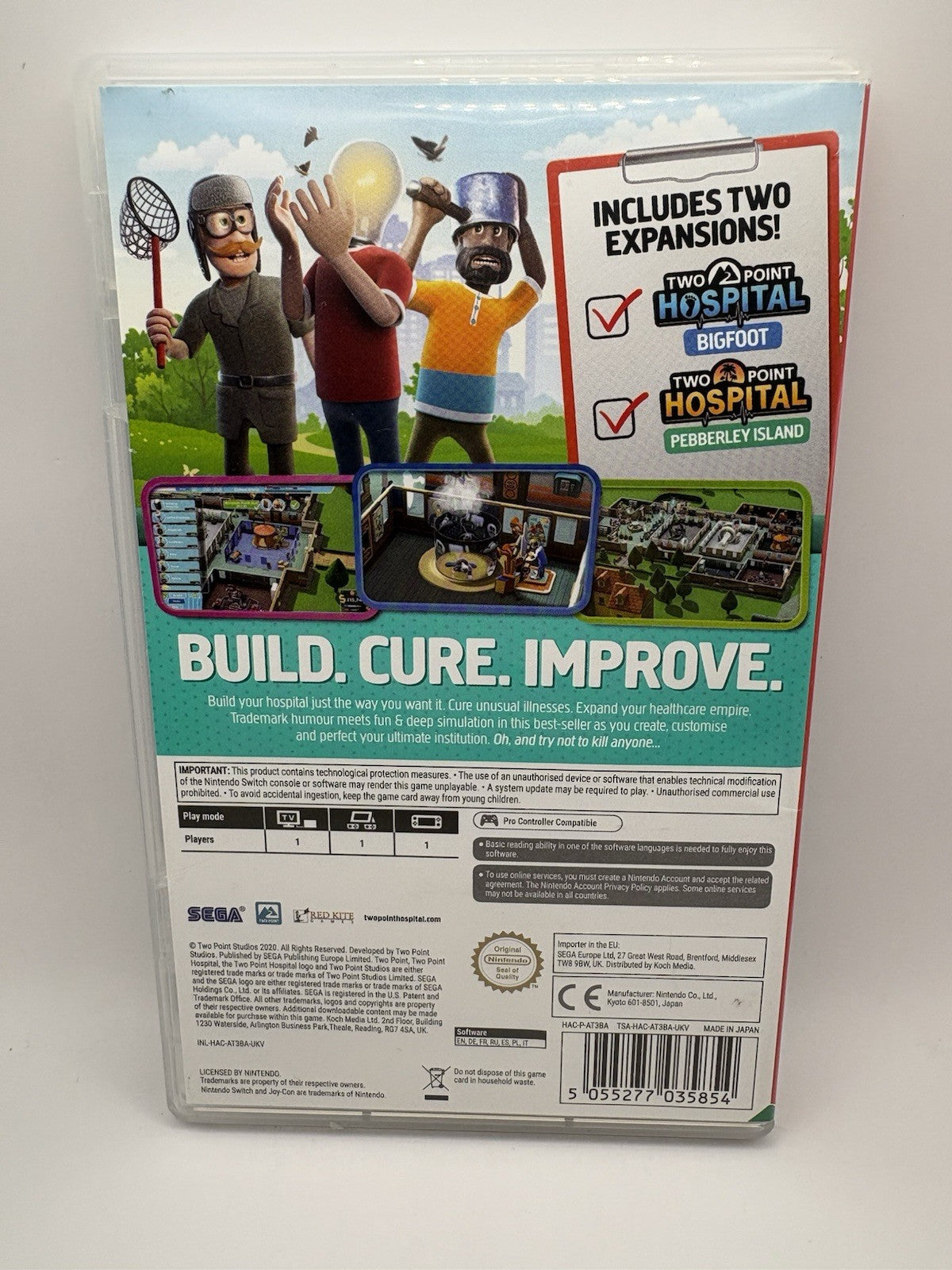 Two Point Hospital Nintendo Switch