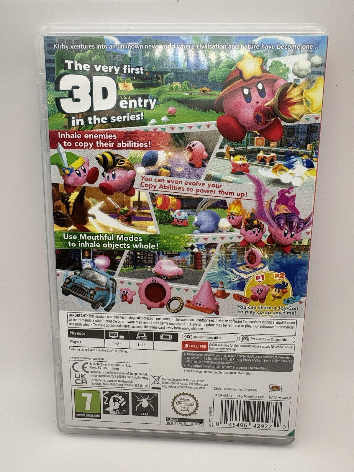Kirby and the Forgotten Land (Nintendo Switch, 2022)
