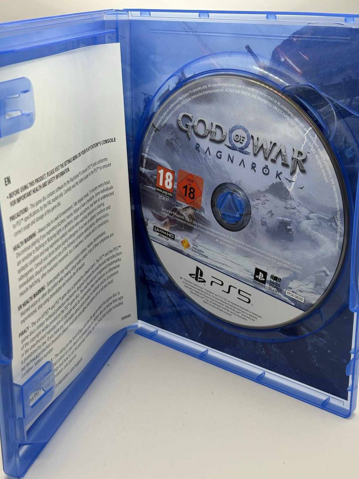 God of War Ragnarök Sony PlayStation 5 - Preowned Excellent Condition UK