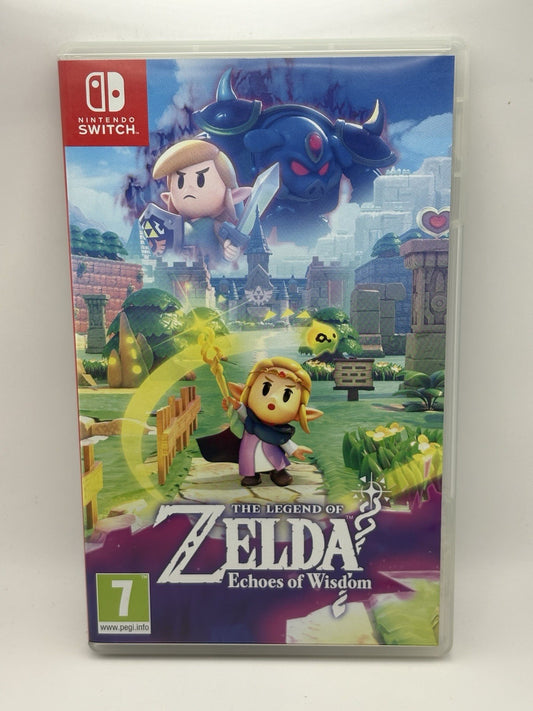 CASE ONLY – No Game – Zelda Echoes of Wisdom (Nintendo Switch) – PAL – VG