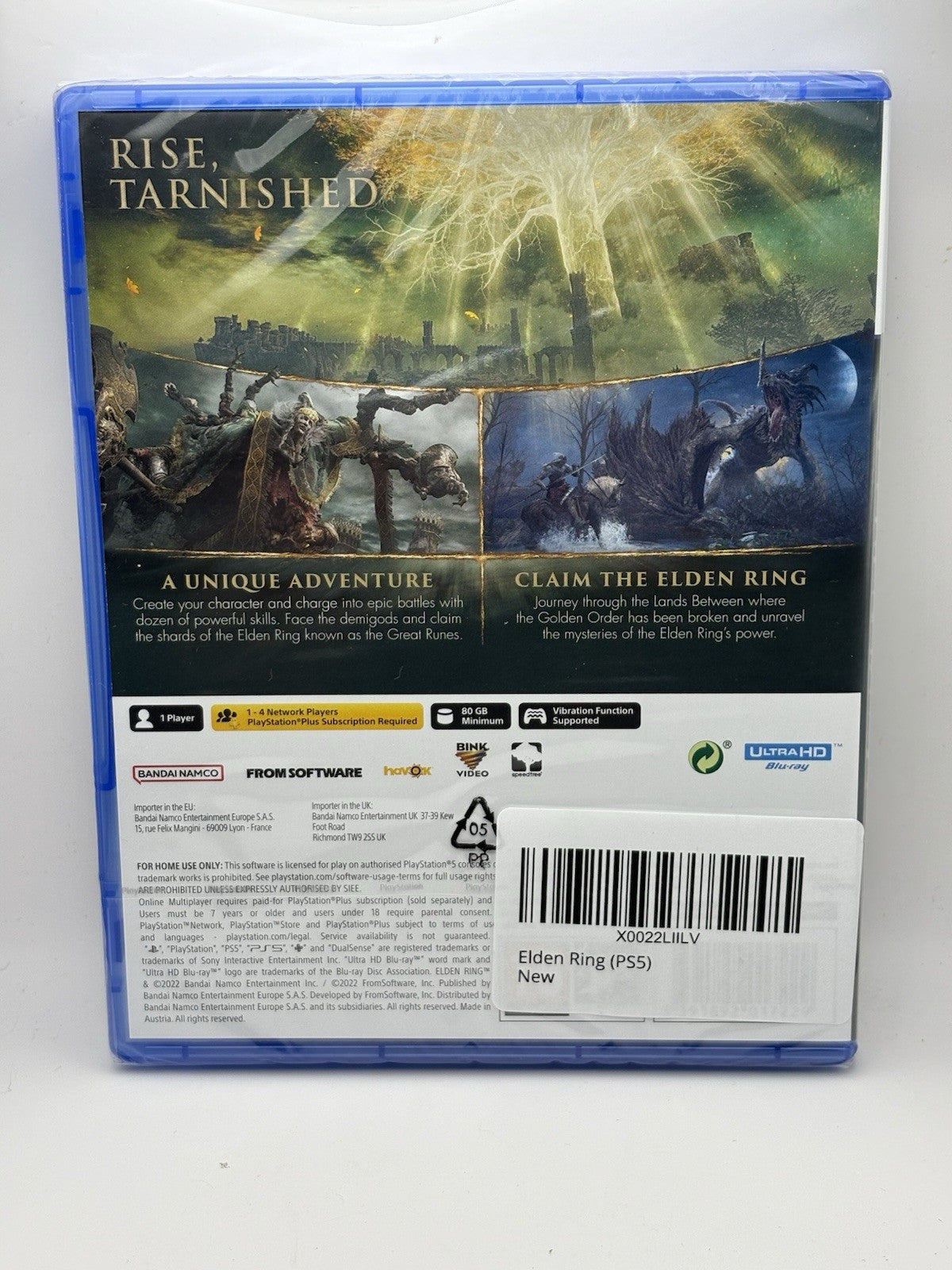 Elden Ring PS5  * BRAND NEW & SEALED SONY PLAYSTATION 5 GAME * SAME DAY DISPATCH