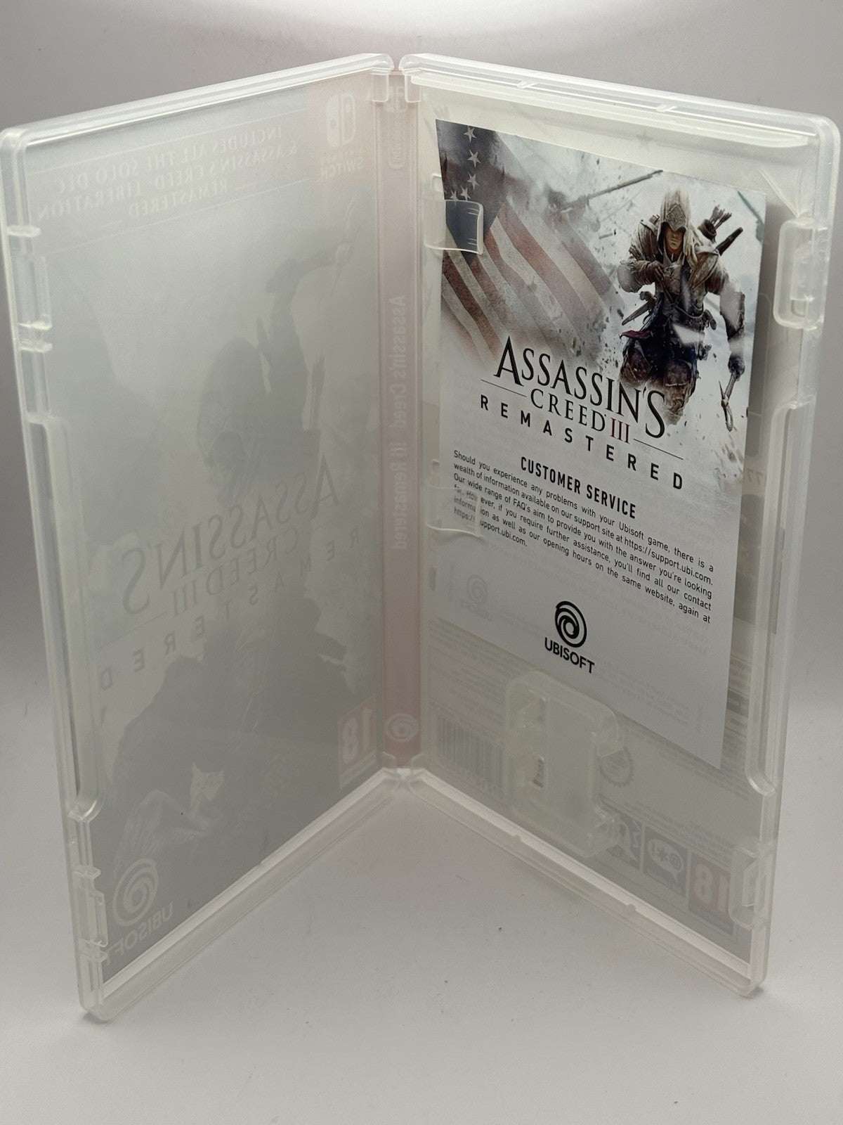 CASE ONLY – No Game – Assassin’s Creed III Remastered (Switch) – PAL – VG