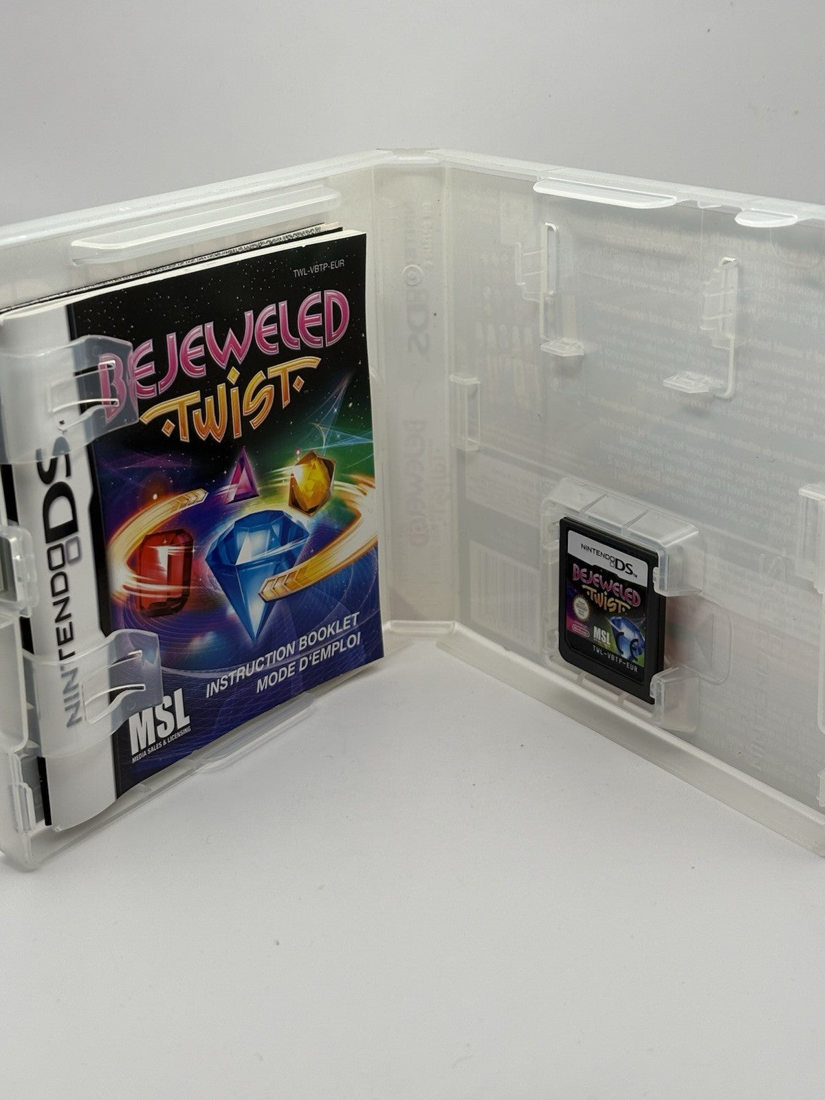 Bejeweled Twist (Nintendo DS, 2011) - Box with Manual