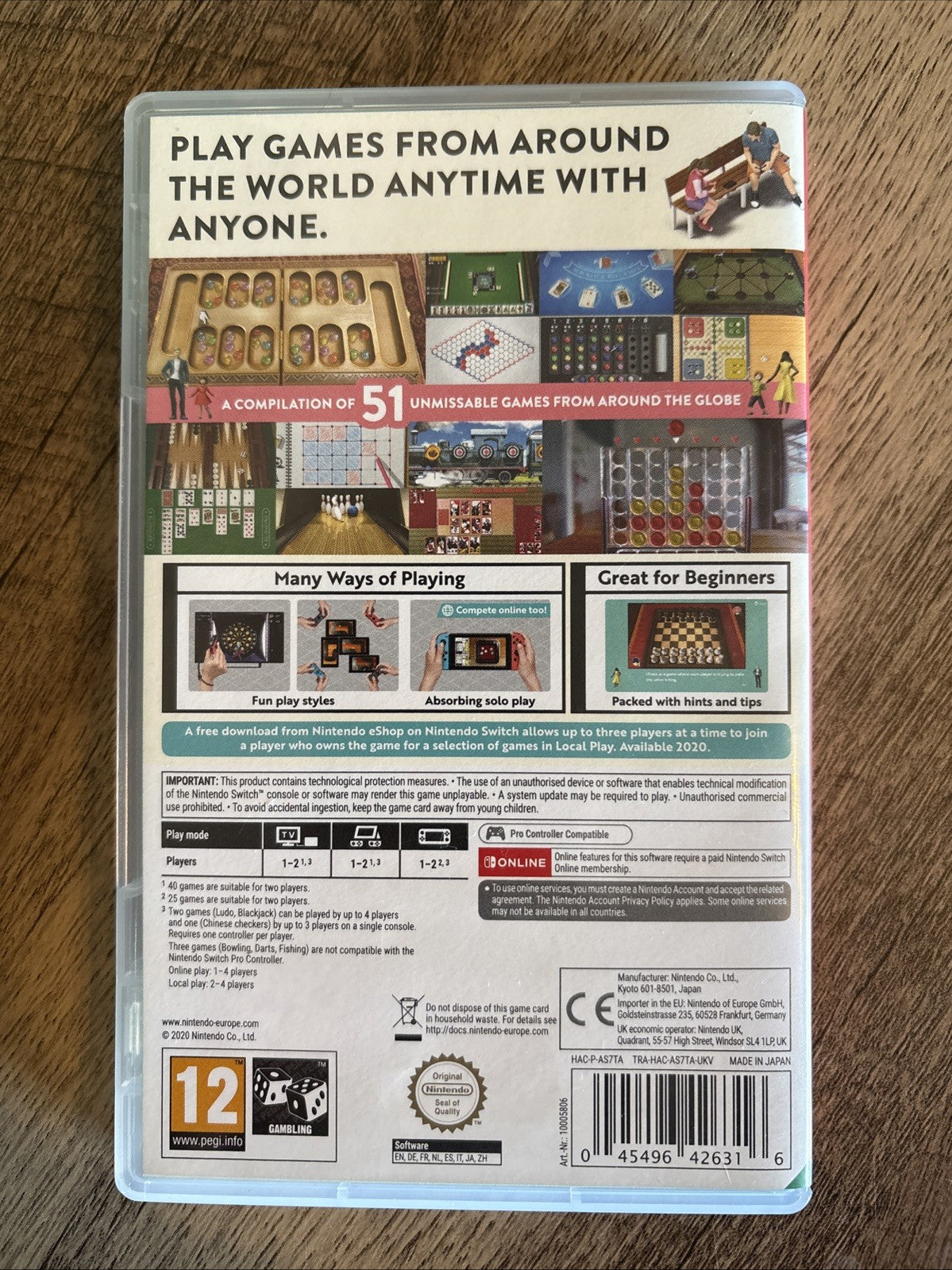 51 Worldwide Games (Nintendo Switch, 2020)